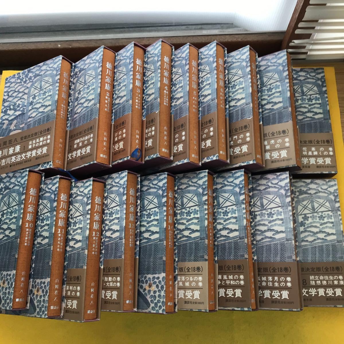 Amazon.co.jp: F57-001 徳川家康 全18巻（帯欠品有り） : Toys & Games